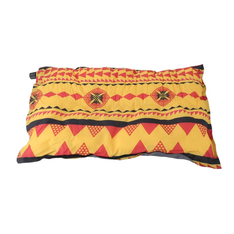 Inflatable Camping Pillow PVC Compressible Lightweight Colorful Automatic Inflatable Pillow