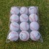 Soft Hit Soft Baseball/Softball Training Foam Ball (12 Pack, White)