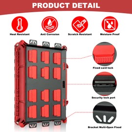 Packout Mounting Plate Compatible with Milwaukee Packout Toolbox for Tool Storage and Organization System, Metal Mounting Base Toolbox on Wall or Floor