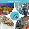 80BK-A Type K Thermocouple, Temperature Bead Probe, Clamp for Fluke