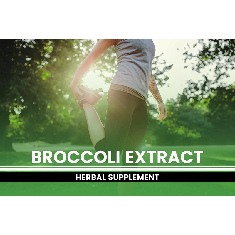 Pure Original Ingredients Broccoli Extract Powder Capsules (365 Capsules) Pure,