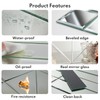 Lovdeco Mirror Subway Tile, Beveled Mirror Backsplash 3x6 Inch for