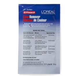 L'OREAL TECHNIQUE Quick Blue High Performance Hair Lightener - Hair Bleaching Powder - No Drip Formula, Extra Strength Lightening Action Lifts Up To 7 Levels, Single Application, 0.8 Oz
