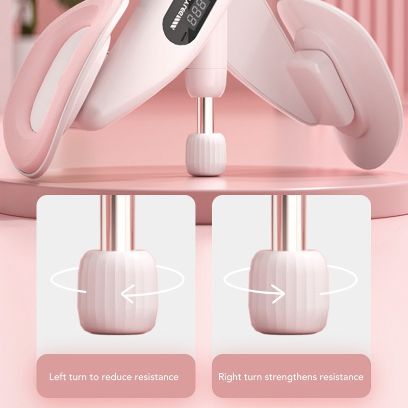 Pelvic Floor Exerciser Electric Inner Thigh Trainer Machine with Counter