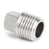 TAILONZ 10 PCS Stainless Steel Thread Fittings, Square Threaded Pipe