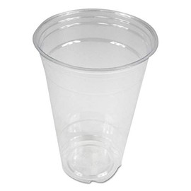 Boardwalk PET20 Clear Plastic Cold Cups, 20 oz, PET, 1000/Carton