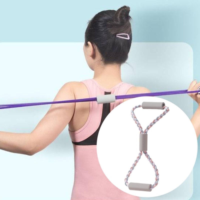 LOVIVER Resistance Band Exercise Band Yoga for Shoulder Back Foot