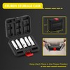 EMENTOL 5PCS 3/8" Drive Magnetic Spark Plug Socket Set, CR-V,