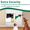 URDOGSL Heavy Duty Gate Latch with Padlock Hole Metal Thickened
