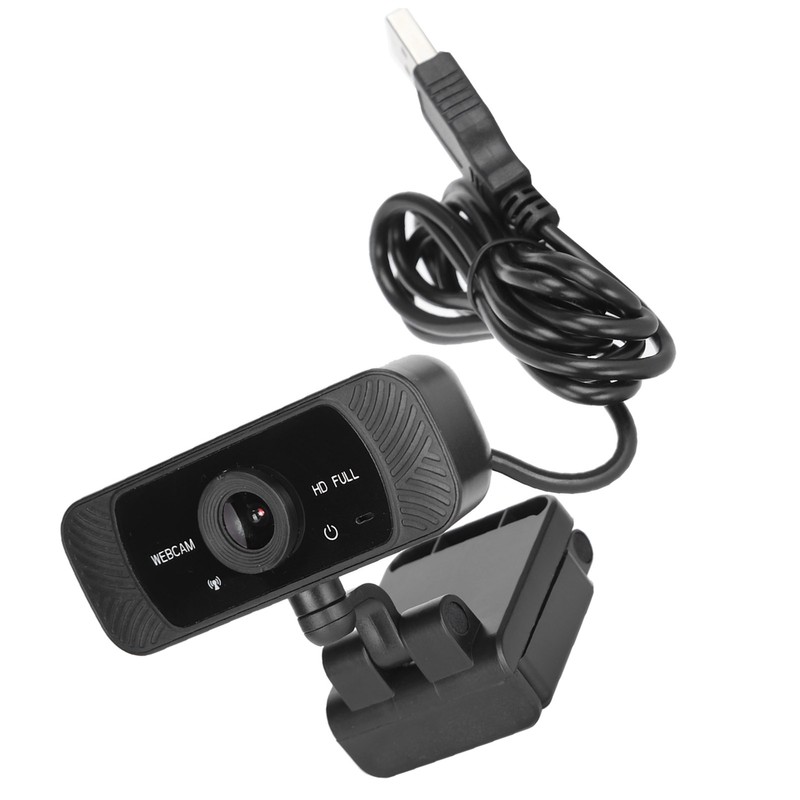 Computer Camera Webcam with Microphone for Video Conference Teacher Live