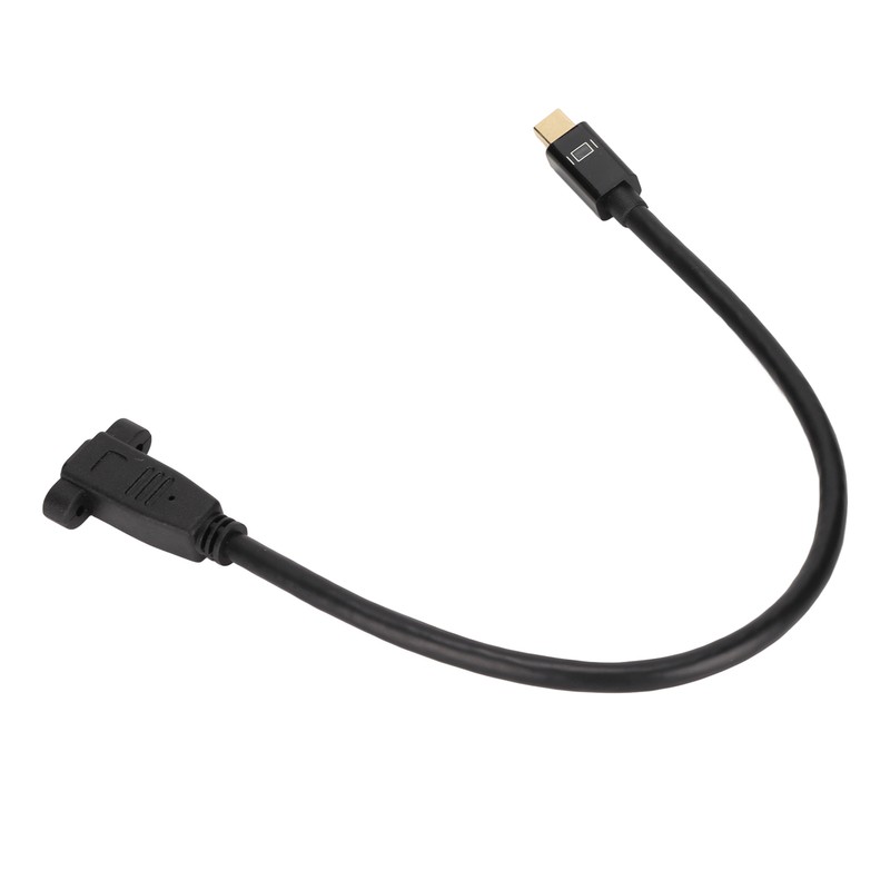 Mini DisplayPort Cable Small Portable 4K MiniDP Female to Male