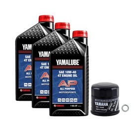 Genuine Yamaha 2018-2024 MT-07 Oil Change Kit 10W40 Mineral