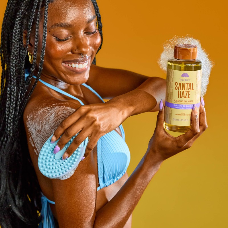 Tree Hut Foaming Gel Wash Santal Haze