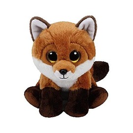 TY 42180 FAY Fox Beanie Babies, Multicolored