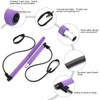 Portable Pilates Bar Kit with Exercise Resistance Band, Pilates Exercise