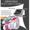 ZRWASKA® Duct Tape - Super Sticky Gaffer Tape, High Strength,