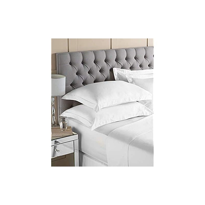 Riva Paoletti Double Quality Fitted Sheet Optic White 200 Thread
