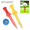 Golf Tee Plastic Magnetic Golf Tee Holder Adjustable Height with