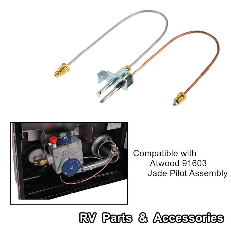 Water Heater Pilot Assembly For Atwood 91603 (91214) ，Includes Pilot