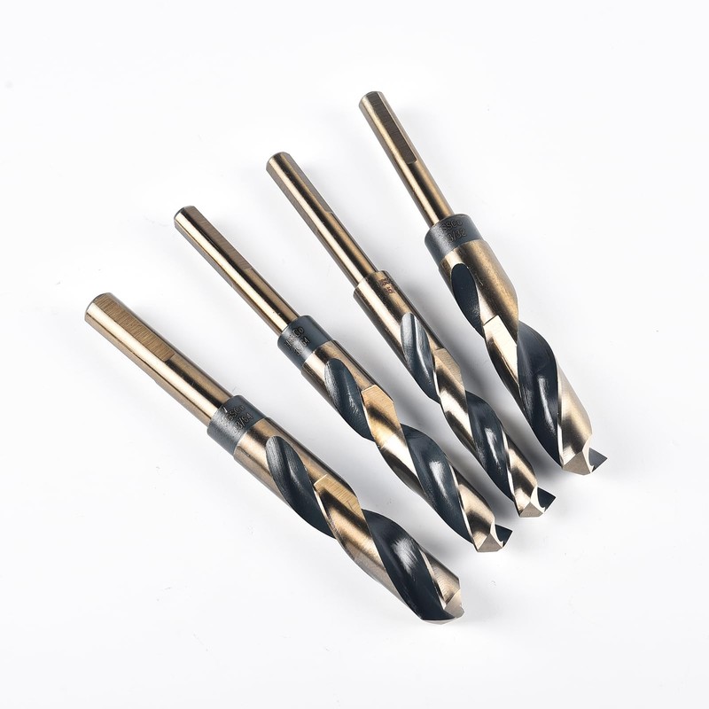 43/64 Inch Reduced Shank Twist Drill Bits M35 HSS Cobalt