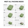 6 Set Compression Packing Cubes for Travel, Large Medium Small