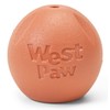 West Paw ゾゴフレックス エコー ランダ 犬 おもちゃ 犬 ボール オレンジ