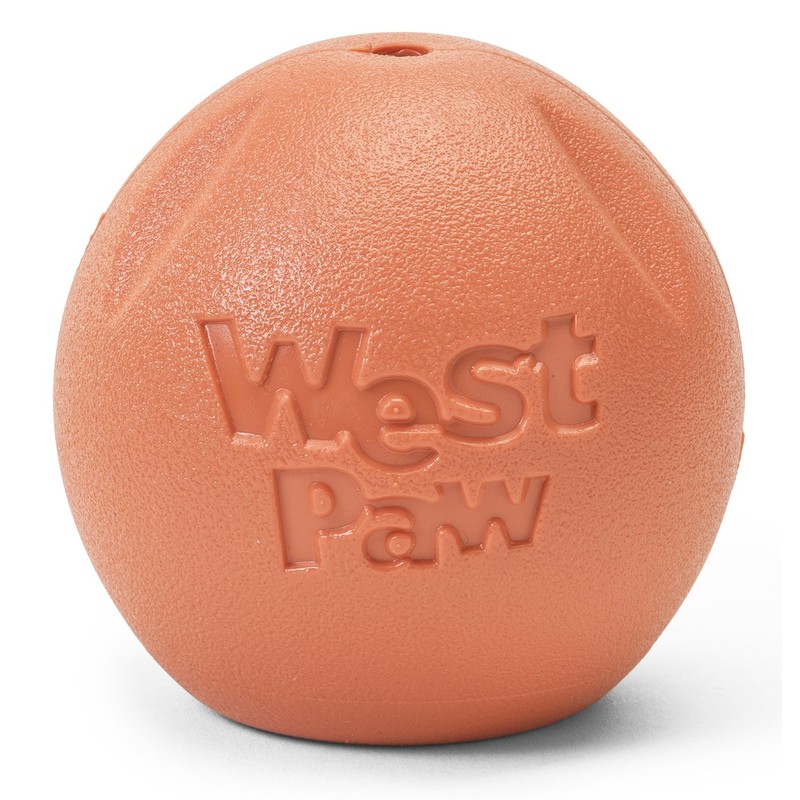 West Paw ゾゴフレックス エコー ランダ 犬 おもちゃ 犬 ボール オレンジ