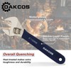 DAKCOS Adjustable Spanner Wrench with Soft Grip Handle 6 inch