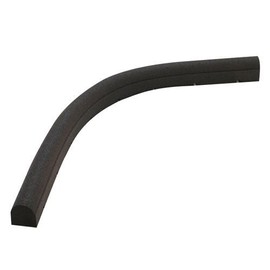 Flexible 8ft Rubber Residential Mulch Borders - 4in Tall - Brown (Minimum Order of 8)