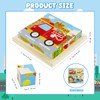 Wooden Picture Cube, 6-in-1 Children's Toy, Wooden Puzzle, Montessori Toy,