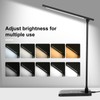 Semlos LED Desk Lamp, Eye-Caring Table Lamps with 5 Brightness