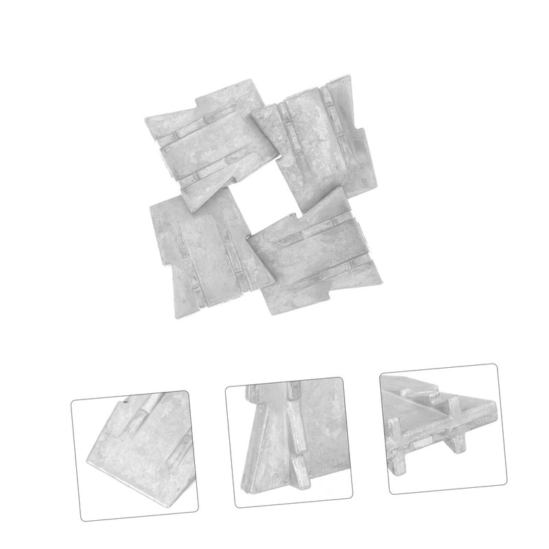 COHEALI 5sets Iron Wedges for Hammer Installation Durable Axe Wedges
