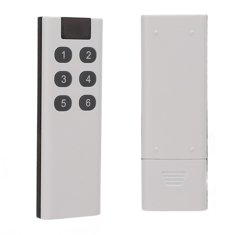 433MHz Remote Control 6 Keys 100 Meters High Sensitivity Fashionable