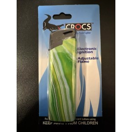 Tiger Crocs Premium Pocket Animal Tiger Print Lighter