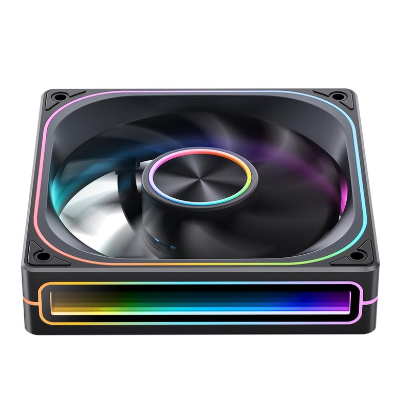 JONSBO ZA-120BR (Reverse) PC Case Fan, Reverse Blade,Silent Computer ARGB