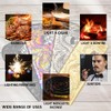 Embossed Dragon Flame Lighter, Cool Dual Flame Butane Lighter, Creative