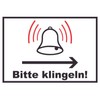 HB-Druck Bitte klingeln Richtungsparil rechts Sign A6 (105 x 148