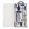 Compass Geometry Set Extensible Zinc Alloy Shatterproof Box Packed Durable