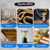 1000 x 50 x 0.1mm Brass Sheet Roll - Thin
