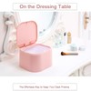 Desktop press type pop-up lid Scandinavian small rubbish bin small