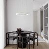 STARRYOL Modern Pendant Light LED Pendant Light Adjustable White 20