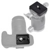 2 PCS Camera PU50 Quick Release Plate + 2 Pcs