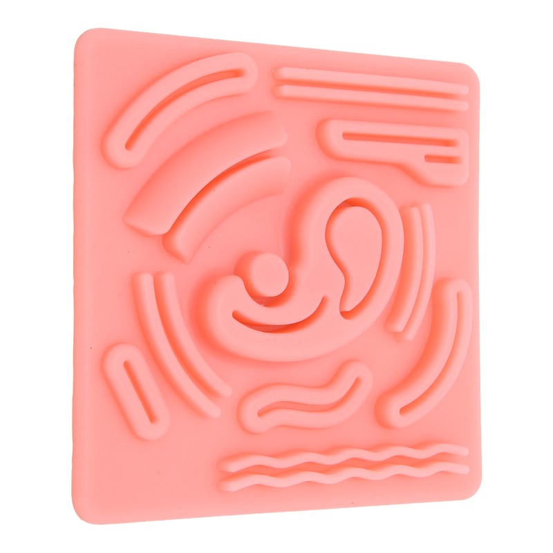 Silicone Laparoscopic Suture Simulation Pad 3D Laparoscopic Suture Pad with