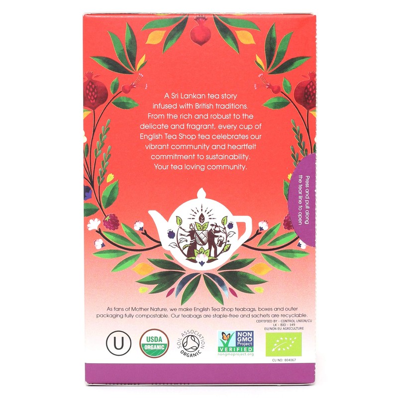 English Tea Shop Teas for Busy Bees Tea Bag Sachets,
