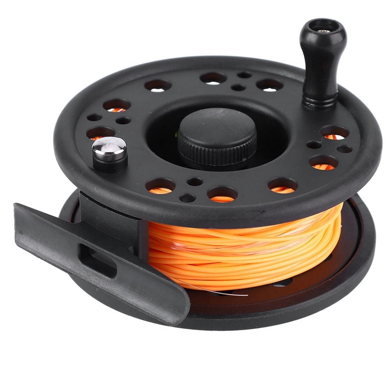 Fly Fishing Reel Wheel with Line Left Right Hand Hand