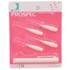 Prospec Interdental Brushes 2, 4 Brushes, 1 Sleeve, SS White