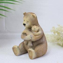 Lesser & Pavey Bonnie & Beau Bear Hugging Statue Figure For Gift | Decorative Ornaments For Home Decor and Gift | A Lovely Gift For Your Family and Loved Ones| Hugging, Reading, Playing and More Poses