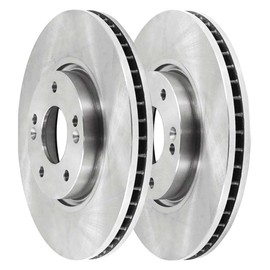 AutoShack Front Brake Kit Rotors and Ceramic Pads Pair of 2 Driver and Passenger Side Replacement for 2011 2012 2013 2014 2015 Hyundai Sonata 2011-2016 Kia Optima 2.0L 2.4L FWD SCD1444-R41429