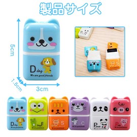 Eraser, Cute Elementary School Students, Roller Eraser, Cute Stationery, School Supplies, Party Favors, Cute, Stationery, Portable, Writing Instruments, Learning (Set of 6)