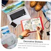 STOBOK 2 Packs Japanese Washi Paper Stickers Scrapbooking Supplies for